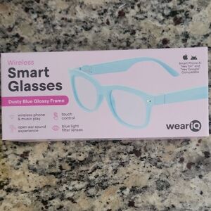 Dusty Blue Smart Glasses